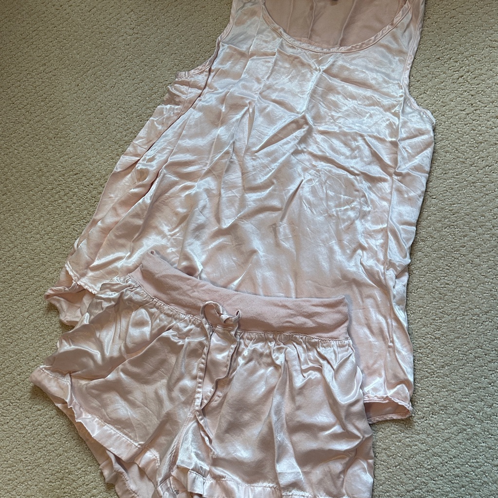 Pj Harlow Set - Alexa Bottoms Xs And Laura Top S In Blush